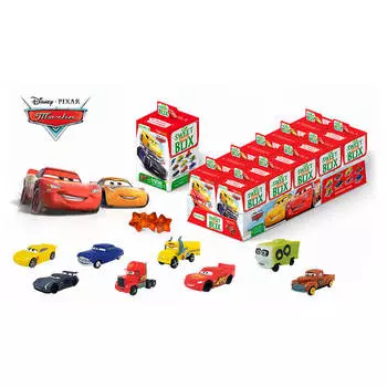 Фруктовые пастилки Sweet Box дисней тачки с игрушкой 5г конфитрейд