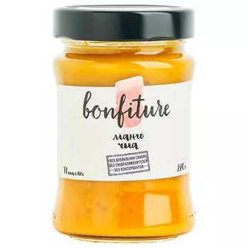Фруктовый десерт бонфитюр 280 г манго чиа