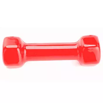 Гантель Bradex обрезиненная 1кг красный sf 0159