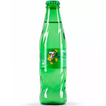 Газ.вода севен ап 0,25л ст/б