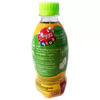 Газ.вода шиппи кидс 0,33л груша персик пл/б