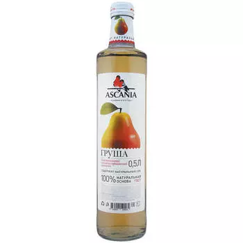 Газированный напиток Аскания 0,5л груша ст/б