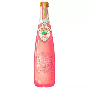 Газированный напиток Калинов Родник 0,5л лимонад арбуз ст/б