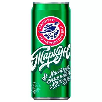 Газированный напиток Напитки из Черноголовки 0,33л тархун ж/б