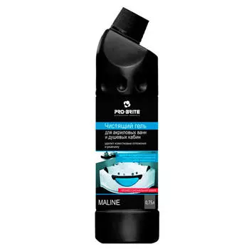 Гель чистящий Pro-Brite 750мл для акриловых ванн и душевых кабин