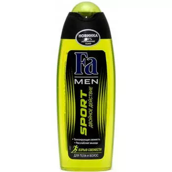Гель д/душа фа мен 250мл спорт пауэр буст