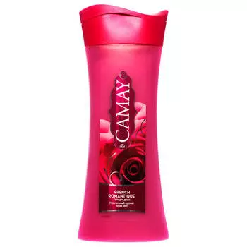 Гель д/душа камей 500мл утонченный аромат алых роз
