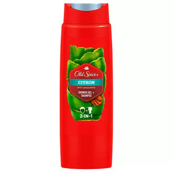 Гель д/душа+шампунь олд спайс 400мл цитрон 2в1