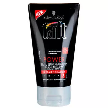 Гель д/укладки волос тафт 150мл пауэр мега фиксация