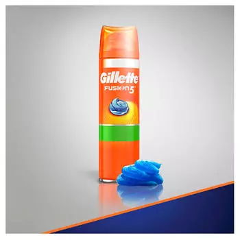 Гель для бритья Gillette 200мл фьюжен с алоэ и витамином е