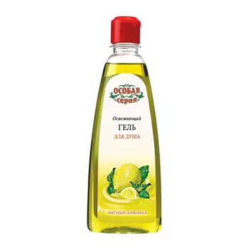 Гель для душа Особая серия 370г мятный лимонад