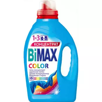 Гель для стирки BiMAX 1,5л Color