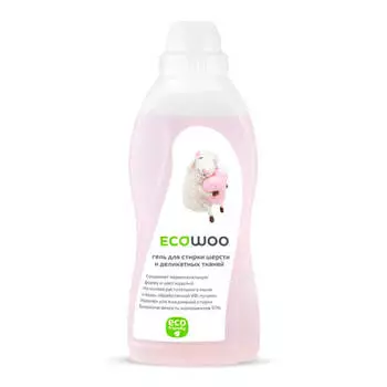 Гель для стирки EcoWoo 700мл для шерсти и деликатных тканей е088187