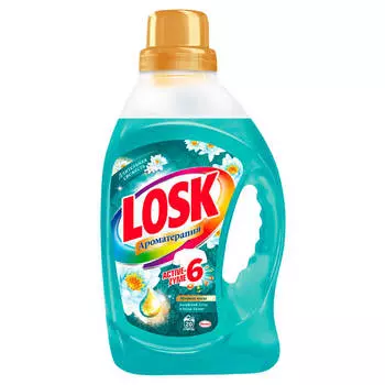 Гель для стирки Losk 1,46л Ароматерапия Балийский лотос и Белая лилия