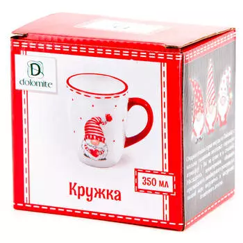 Кружка 350мл Dolomite рельефная Сказочные гномы п/у n2520898