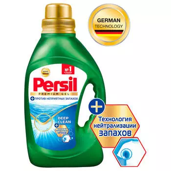 Жидкое средство для стирки Persil Premium для белого белья, гель для стирки 1,17л (18 стирок)