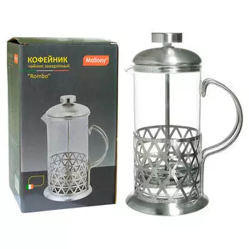 Кофе-пресс 350мл Mallony Rombo 5485