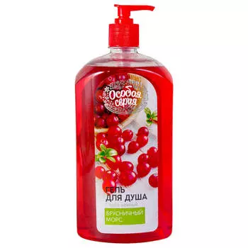 Гель Особая серия 1200мл брусничный морс