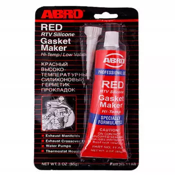 Герметик абро 85г красный 11-ав-к