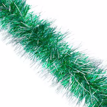 Гирлянда елочная XMAS Dream 100мм 5слоев 1,8м зеленый с серебром