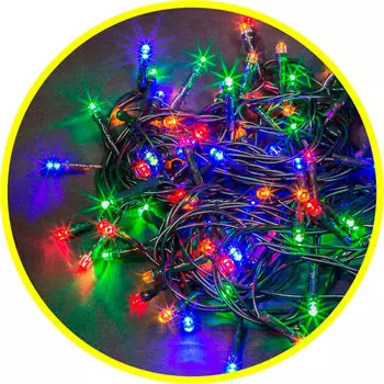 Гирлянда Navigator 6,5м разноцветный ngf-s01-100rgby-5-6.