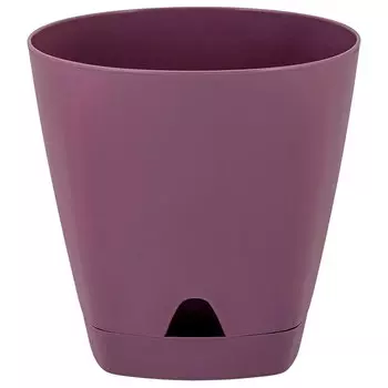 Горшок д/цветов амстердам д20см 4л с прикорневым поливом морозная слива ing6201мс