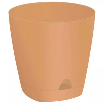 Горшок д/цветов амстердам д25см 8л с прикорневым поливом молочный шоколад ing6202мшок