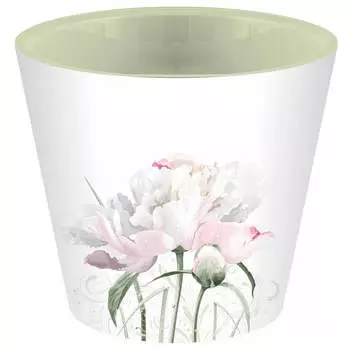 Горшок для цветов лондон деко д16 см 1.6 л садовый пион ing6204 сп