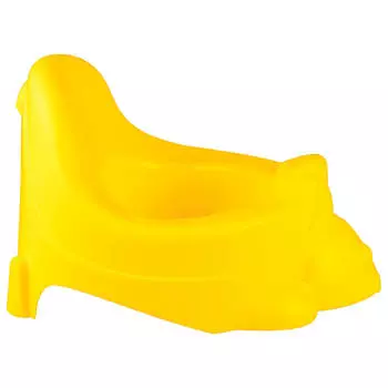 Горшок-игрушка Бытпласт желтый 431326106