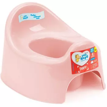 Горшок литтл ангел ай эм розовый la2702 rs