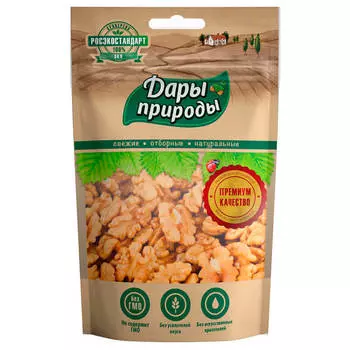 Грецкий орех ядро Дары природы 110г