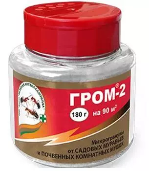 Гром-2 180г банка зеленая аптека садовода