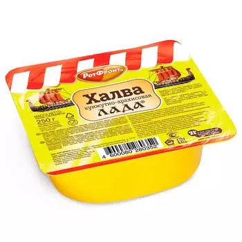 Халва лада 250 г рот фронт