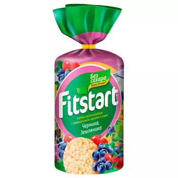 Хлебцы Fitstart мультизлаковые 100г черника земляника