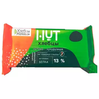 Хлебцы Молодцы нут 40г нутово-кукурузные