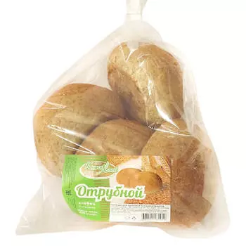 Хлебец отрубной 320г 4шт*80г курскхлеб оао