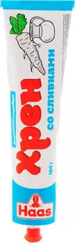 Хрен Haas 190г со сливками туба