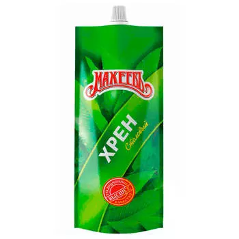 Хрен Махеевъ 140г столовый дой-пак