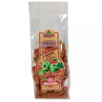 Хрустила Белевская яблочная с малиной 70г