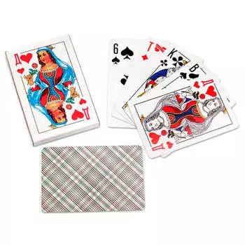 Игра настольная карты игральные 36шт/колода ин-0419