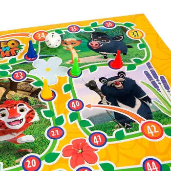 Игра настольная умка ходилка умные игры лео и тиг