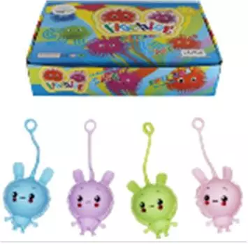 Игрушка-антистресс там-там зайчик 9х6,5х4см t-1877