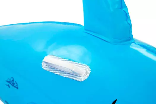 Игрушка для катания верхом Bestway большая белая акула 183*102см 41032