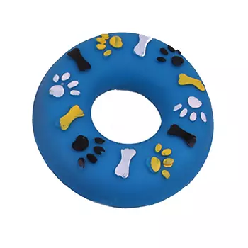 Игрушка для собак Европа бублик 14,2см пвх синий kt3048