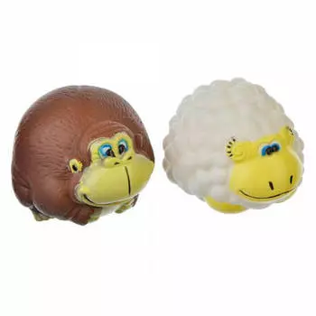 Игрушка для собак мяч- животное д 8 см