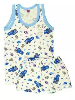 Комплект для мальчика майка и боксеры р.34