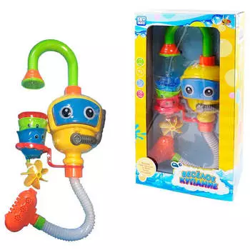Игрушка для ванны абтойс веселое купание фонтан-робот pt-01245