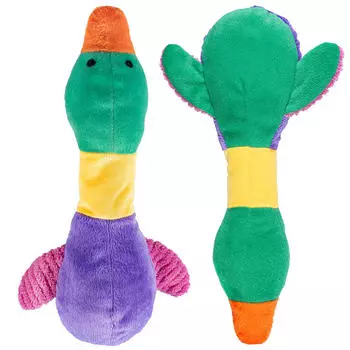 Игрушка для животных мягкая утка fps7