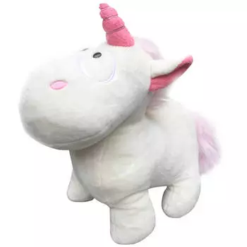 Игрушка мягкая единорог 19см