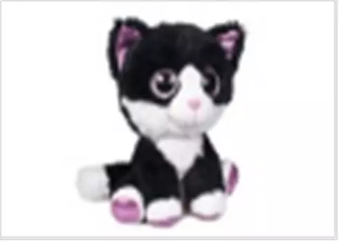 Игрушка мягкая глазастик котик kgl0u